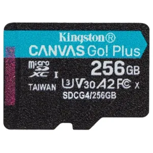 Карта пам'яті KINGSTON 256GB microSDXC Canvas Go Plus Gen4 200R