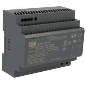 Блок живлення  MeanWell HDR-150-48 48В/3.2А для монтажу на DIN рейку