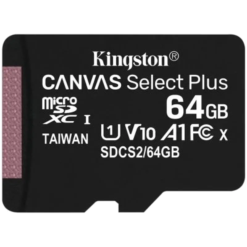 Карта пам'яті MicroSD Kingston microSDXC 64GB (SDCS2/64GBSP)