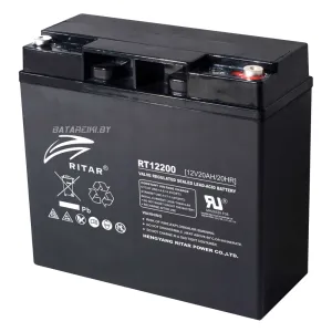 Акумуляторна батарея Ritar RT12200 (12V20AH) 12В 20 Аг свинцево-кислотна