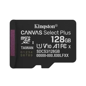 Карта пам'яті Kingston microSD128GB C10 UHS-I A1 V10 R150MB/s