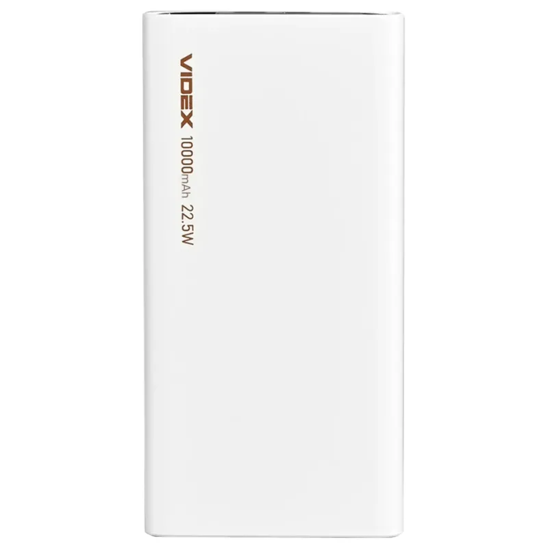 Повербанк VIDEX VPB-310 22.5W White 10000mAh