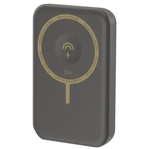 Повербанк VIDEX VPB-W102 PD20W з бездротовою зарядкою 10000mAh сірий