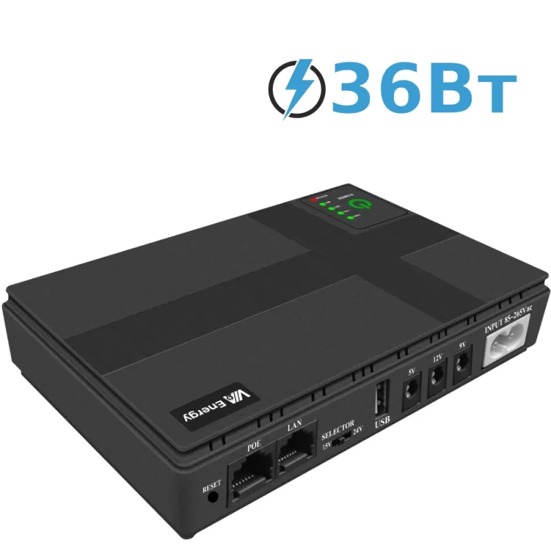 Блок безперебійного живлення VIA Energy MINI UPS 3.0 (12000мАг)