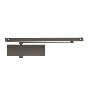Дотягувач RYOBI 1200 D-1200T з слайдовою тягою та фіксацією дверей бронза
