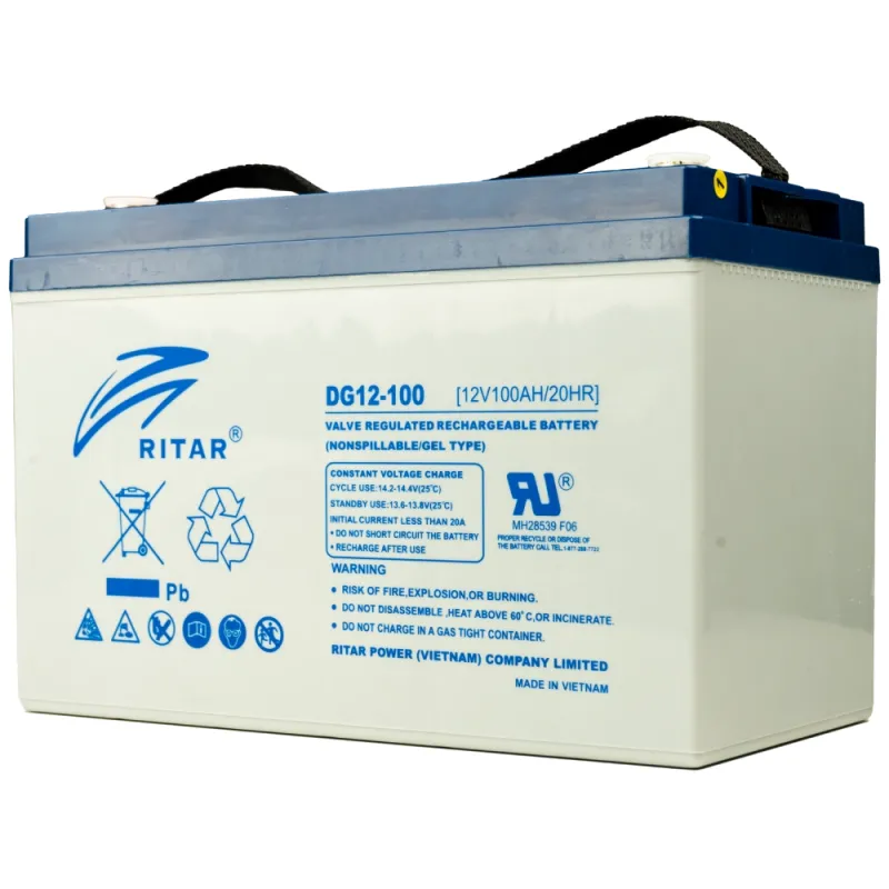 Акумуляторна батарея 100 Аг Ritar DG12-100 гелева