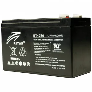 Акумуляторна батарея 7 Аг Ritar RT1270 свинцево-кислотна