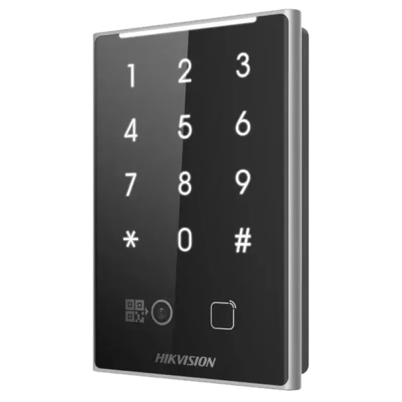 Считыватель Hikvision DS-K1109DKB-QR карт и QR-кодов с Bluetooth