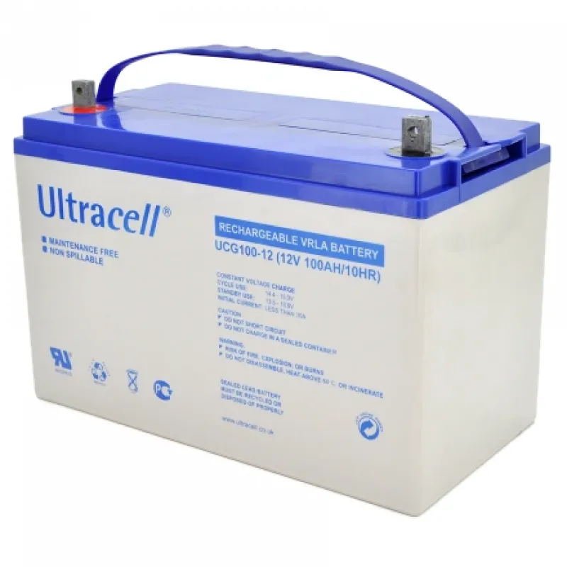 Аккумуляторная батарея Ultracell UCG100-12 12В 100 Ач гелевая