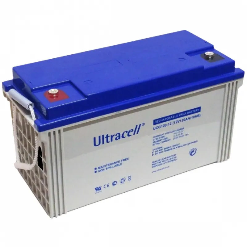 Акумуляторна батарея Ultracell UCG120-12 12В 120 Аг гелева