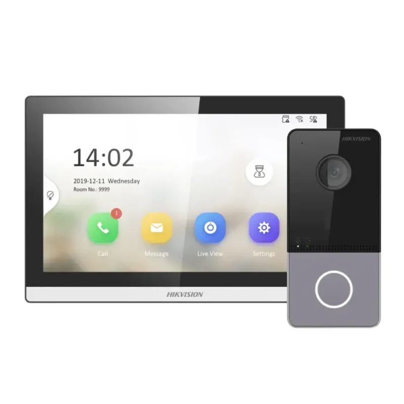 Комплект IP-домофону Hikvision DS-KH6350-TE1+DS-KV6103-PE1(С)