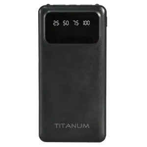 Повербанк Videx TITANUM OL21 10000mAh чорний