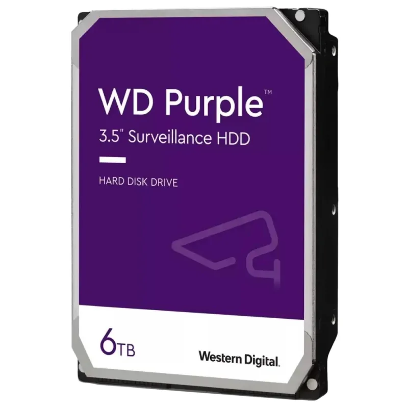Жорсткий диск 6 ТБ Western Digital Purple WD64PURZ