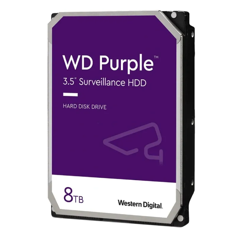 Жесткий диск 8 ТВ Western Digital Purple WD64PURZ