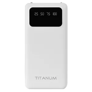 Повербанк Videx TITANUM OL03 30000mAh білий