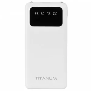 Повербанк Videx TITANUM OL22 20000mAh білий