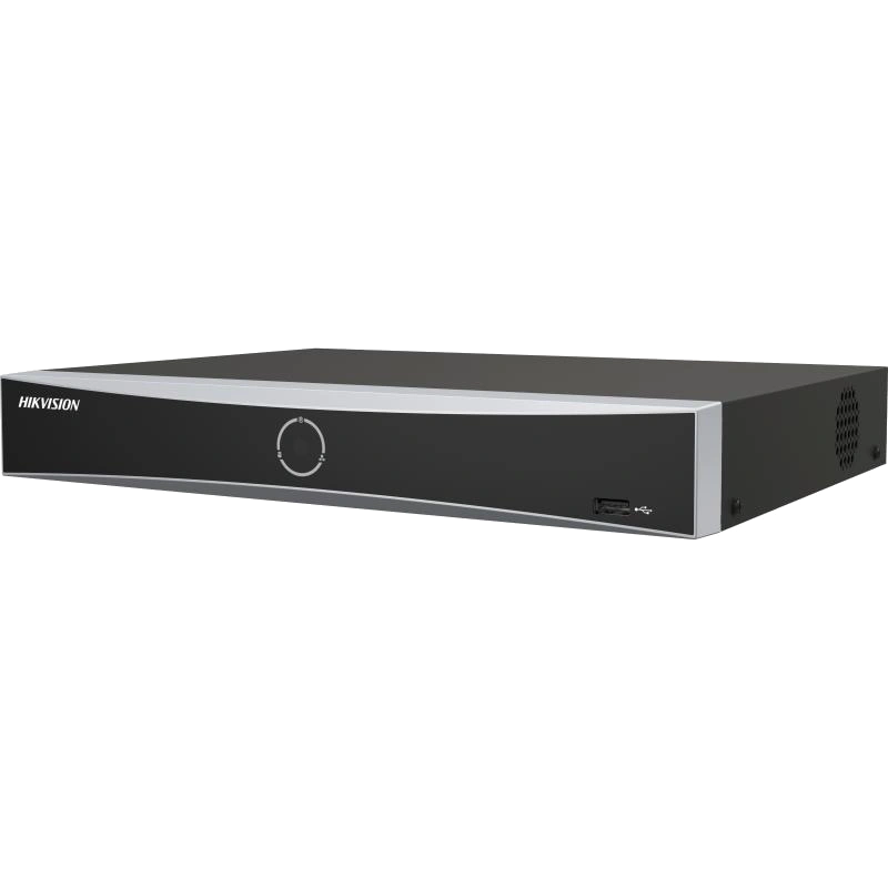 4-канальний NVR відеореєстратор Hikvision DS-7604NXI-K1/4P(D) з PoE