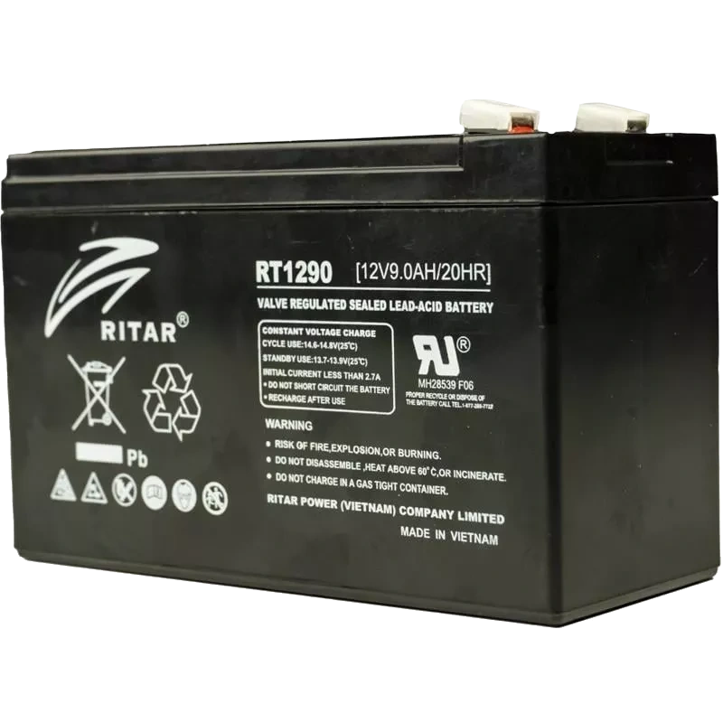 Акумуляторна батарея Ritar RT1290 12В 9 Aг свинцево-кислотна