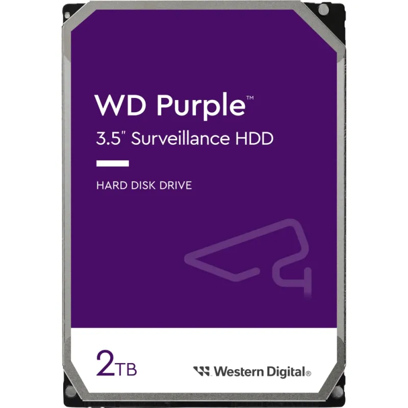 Жорсткий диск 2 ТБ Western Digital WD22PURU-78 Purple Surveillance
