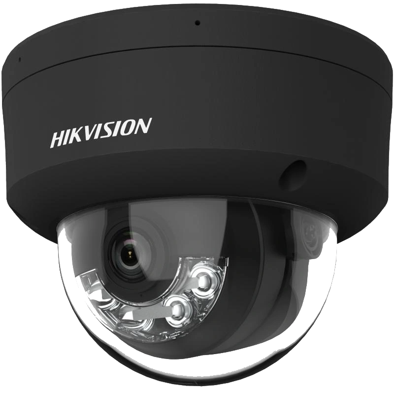 IP-камера 4 МП Hikvision DS-2CD2143G2-LIS2U (2.8 мм) Acusense черная