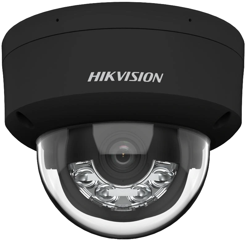 IP-камера 8 МП Hikvision DS-2CD2183G2-LIS2U (2.8 мм) Acusense чорна