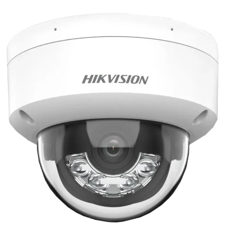IP-камера 8 МП Hikvision DS-2CD2183G2-LIS2U (2.8 мм) Acusense біла