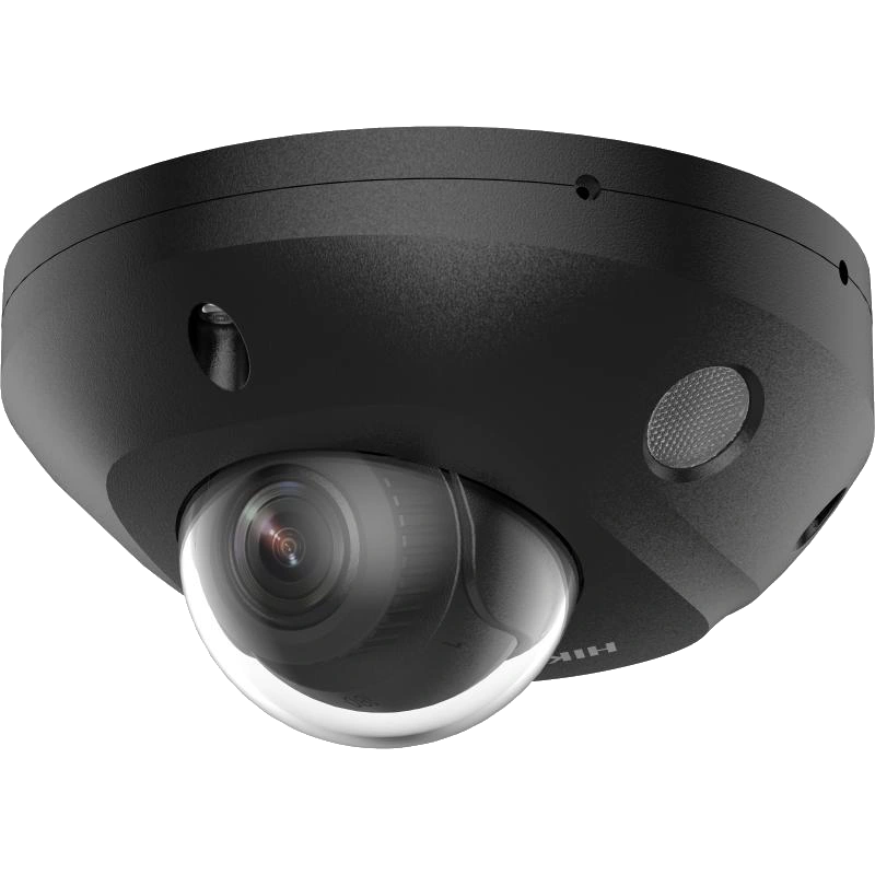 IP-камера 4 МП Hikvision DS-2CD2543G2-LIS2U (2.8 мм) AcuSense чорна