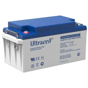 Акумуляторна батарея Ultracell UL65-12 AGM 12В 65 Аг свинцево-кислотна