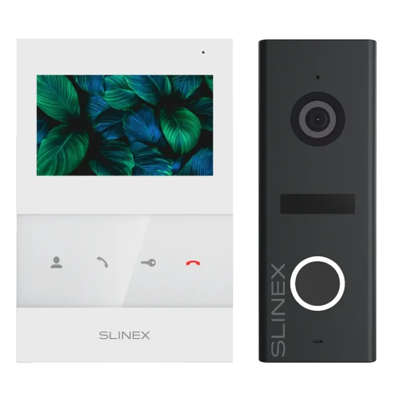 Комплект домофону Slinex SQ-04 білий + ML-17HR графіт