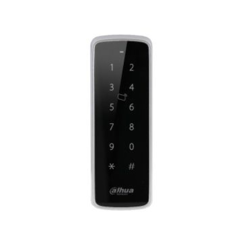 Bluetooth-зчитувач Dahua DHI-ASR2201D-B вологозахищений з клавіатурою