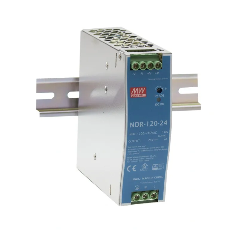 Блок питания Mean Well NDR-120-24 24В/5А
