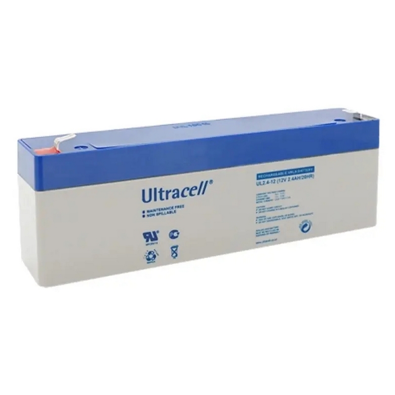 Аккумуляторная батарея Ultracell UL2.4-12 AGM 12В 2.4 Аг свинцово-кислотная
